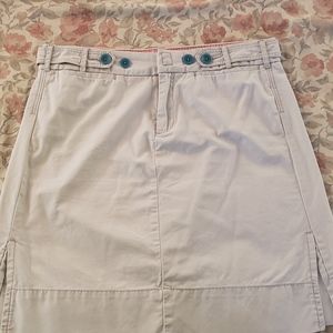 G1 Basic Goods 100% Cotton Side-Slit Skirt